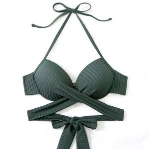 Wrap Knot Push-up Bikini Top